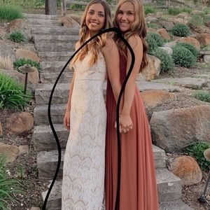 white lace maxi dress